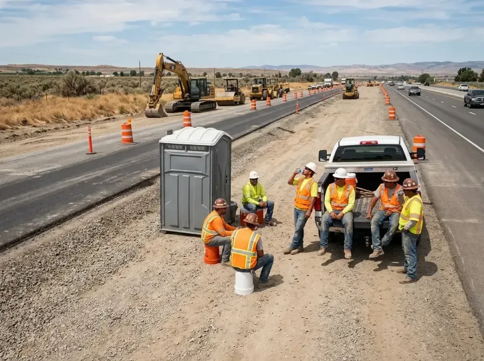 highway-road-construction-crew-007 — frequently asked questions, Porta Potty and Restroom Rentals in Suncook, NH